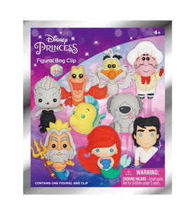 Disney Küçük Deniz Kızı Seri 25 Klipsli Figür 86165