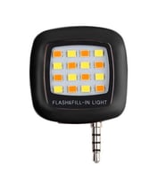 Ally Mini Universal Kamera Flaşı-(5775) — Renk: Siyah