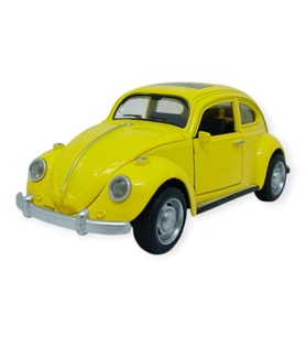 Sesli Işıklı Vosvos Araba 15 cm - 32111D - Sarı