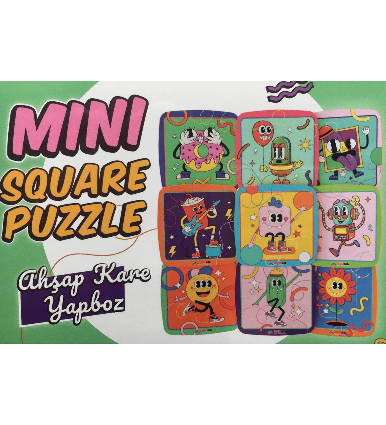 KARE PUZZLE ZEKA OYUNLARI - REDKA