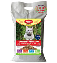 Bonny Nice Doğal Pellet Çam Peleti Kedi Kumu 5 kg 10 l x 20 Paket