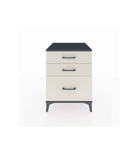 Kronos Komodin 3 Çekmeceli 60x59x80 Antrasit-Aytaşı