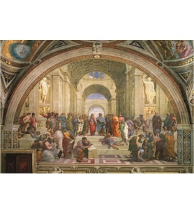 Anatolian 3000 Parça Atina Okulu Puzzle - Rafaello Sanzio