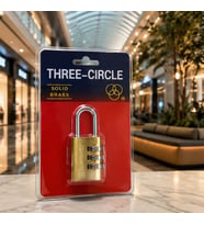 Trı Cırcle 20 Mm Şifreli Pirinç Asma Kilit 5 Adet