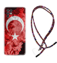 INFINIX Note 11 Pro Note 10 Hot 9 Play Kılıf Boyun Asklı Rasta Silikon Şanlı Türk Bayrağı 3 1395