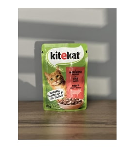 Kitekat Pouch Yaş Mama Sığır Etli 85 gr x 28 Adet