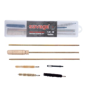 Tüfek Harbi Takımı - Temizleme Seti - Savage - 36 CL / 7,62 MM - Kutulu