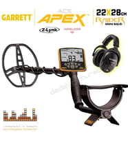 Ace Apex Dedektör Raider Başlıklı (22x28cm) MS-3 Z-LYNK Kablosuz Kulaklıklı