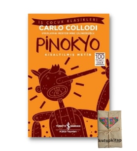 Kutupkitap Pinokyo Çocuklar için Öyküler Kısaltılmış Metin Okul Çağı 6-10 Yaş