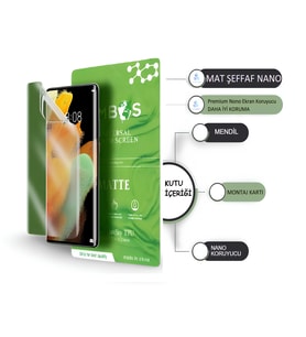 Samsung Galaxy J710 NANO Ekran Koruyucu ULTRA İnce Esnek MAT ŞEFFAF - Umbos