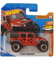 Hot Wheels '17 Jeep Wrangler - Kırmızı - 2018 - FJV47 (1/64)