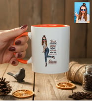 Kişiye Özel Karikatürlü Beni Anlamak Zeka İster Kupa Bardak Doğum Günü Hediyesi