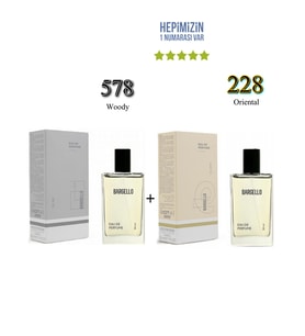 578 + 228 Erkek/Kadın Parfüm Edp 50 ml Woody/Oriental - Mnms578228