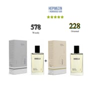578 + 228 Erkek/Kadın Parfüm Edp 50 ml Woody/Oriental - Mnms578228