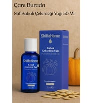 ShiffaHome Saf Bal Kabağı Çekirdeği Yağı 50 Ml (Haricen & Dahilen Kullanıma Uygun)