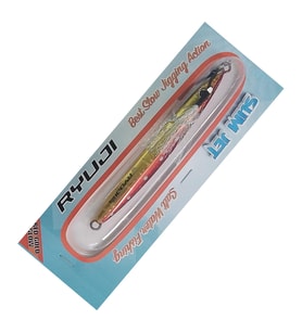 Ryuji Slim Jet 11.5cm 60gr Metal Jig Yem Red Gold Glow