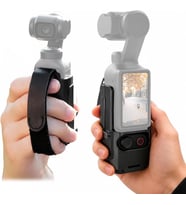 DJI Osmo Pocket 3/4 ile Uyumlu El Kayışlı Cold Shoe Aparatı PTK43