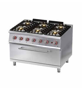 Vital GKF9030M VITAL 900 SERİES GKF9030M 6 BRÜLÖRLÜ GAZLI BÜYÜK FIRINLI KUZİNE