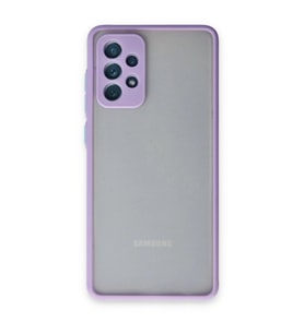 Galaxy A72 Kılıf Montreal Kapak - Mor