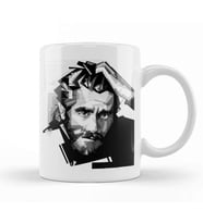Jake Gyllenhaal Black And White Kupa Bardak Porselen