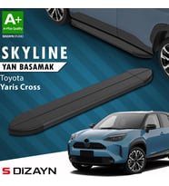 S-Dizayn Toyota Yaris Cross Skyline Siyah Yan Basamak 183 Cm 2020 Üzeri A+ Kalite