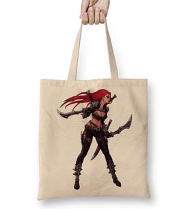 League Of Legends Caitlyn Bez Çanta Uzun Saplı
