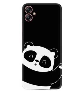 Samsung Galaxy A04E Kılıf Silikon Desen Özel Seri Bay Bay Panda 1784