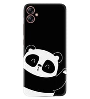 Samsung Galaxy A04E Kılıf Silikon Desen Özel Seri Bay Bay Panda 1784