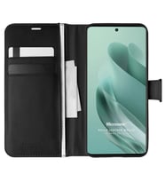 Microsonic Infinix Zero 30 4G Kılıf Delux Leather Wallet Siyah (Siyah)