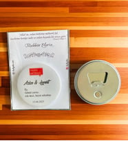 10 Adet Söz, Nişan, Nikah, Düğün Hediyesi Buton Açacak Magnet Kart ve Ambalajlı Tek Tek (btnmg2)