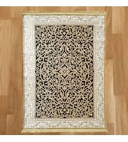 Osmanlı Çiçek Desenli 100 x 400 Makine Yün Halı
