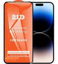Apple Uyumlu   iPhone 14 Pro Ekran Koruyucu 21d Kırılmaz Cam 9018000001287