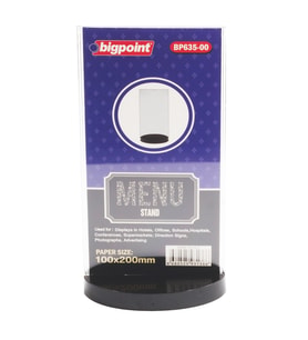 Bigpoint Düz Menü Standı 100x200mm x 3 Adet
