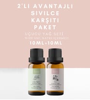Akneli, Yağlı Ciltler Itır Çiçeği & Çay Ağacı Yağı Avantajlı 2'li Set 20 ML