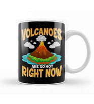 Volcanoes Are So Hot Right Now Erupting Volcano Kupa Bardak Porselen