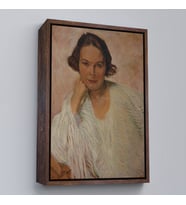 Çerçeveli Elle Lanzer - Otto Friedrich Tablo (Siyah)