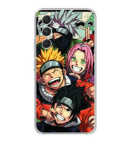 Samsung Galaxy S24 FE Uyumlu Naruto Tasarımlı Şeffaf Telefon Kılıfı