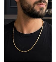 Melon Model Gold Çelik Kolye 1+ Serisi