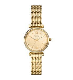 FOSSIL FES5309 ALTIN KAPLAMA TAŞLI KADIN KOL SAATİ