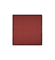 Bursa İpek Bordo Monogram İpek Eşarp