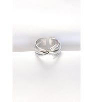 Kalın Silver Renk Ayarlanabilir Yüzük 5886