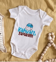 BK Kids Kahvaltı Zamanı Tasarımlı Bebek Body Zıbın - Model 1
