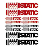 Static A4 Sticker Seti 12 Parça