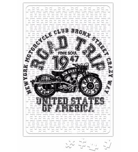 Vintage Motosiklet Puzzle 240 Parça Yapboz