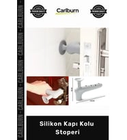 Özel Üretim Vantuzlu Çarpışma Önleyici Sessiz Ev Ofis Koruyucu Gri Yumuşak Silikon Kapı Kolu Stoperi