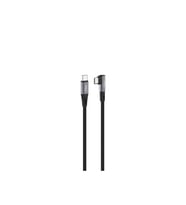 Ttec AlumiCable USB-C USB-C 60W PD/QC 90° L Tasarımlı Gamer Oyuncu 150cm Hızlı Şarj/Data Kablosu