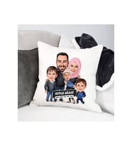 Karikatürlü Yastık