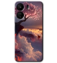 Xiaomi Redmi 13C Kılıf HD Desen Baskılı Kılıf - Uçurumdaki Hayat