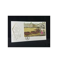 Her Majesty the Queen Diamond Jubilee 1952-2012 Queen Elisabeth II. İlk Gün Zarfı Palace Road Limit