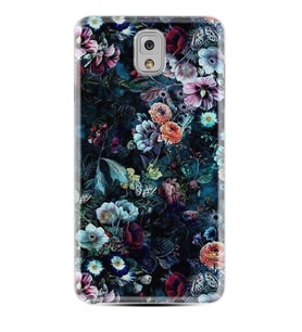 Samsung Note 3 4 5 8 9 20 Ultra 10 Lite Kılıf Desenli Silikon Great Flowers 1304